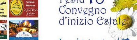 La BdT di Alì Terme presenta la 18° Festa/Convegno d'inizio Estate