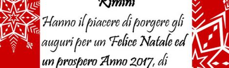Auguri di buone feste dalle BdT di Rimini