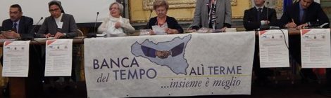 La Banca del Tempo di Alì Terme compie 20 anni. Una delegazione viene invitata dal Presidente dell’ARS a Palazzo dei Normanni