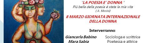 BdT Mela Magica Corviale Roma 'La poesia è donna' 7 marzo 2023 ore 16.30